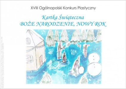 Konkurs dla ucznów "Kartka Świąteczna" Pabianice