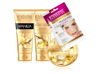Wygraj zestaw kosmetyków Eveline Cosmetics aby wygrać, należy prawidłowo odpowiedzieć na pytanie:  Jak inaczej nazywa się olejek arganowy zawarty w luksusowym maśle do ciała ARGAN&VANILLA, do godz. 20:00