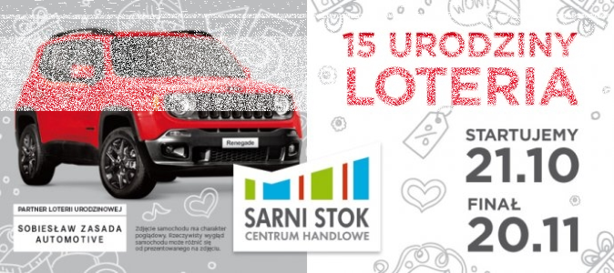 Loteria urodzinowa - 15 urodziny Sarniego Stoku, Bielsko-Biała