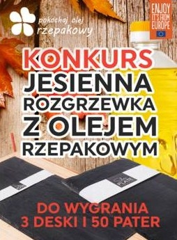 Konkurs "Jesienna rozgrzewka z olejem rzepakowym"