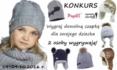 Wygraj czapkę dla swojego dziecka. Wygrywają 2 osoby!