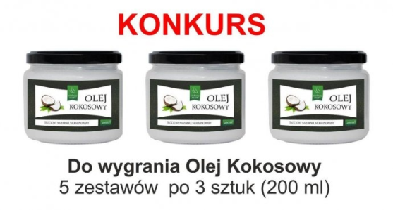 Wygraj olej kokosowy od Zielony Nurt