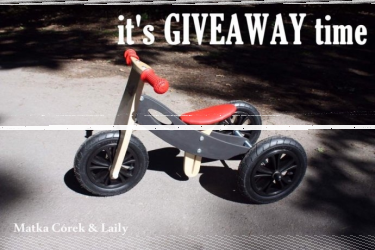 Wygraj rowerek biegowy