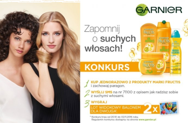 Konkurs "Zapomnij o suchych włosach!"
