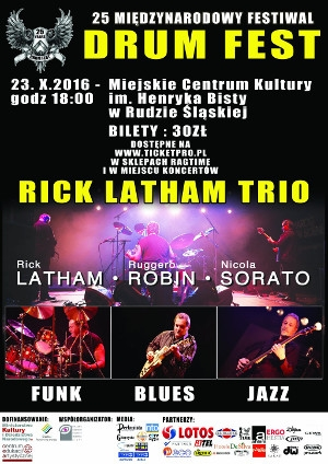 Wygraj zaproszenie na koncert w ramach festiwalu Drum Fest, Ruda Śląska