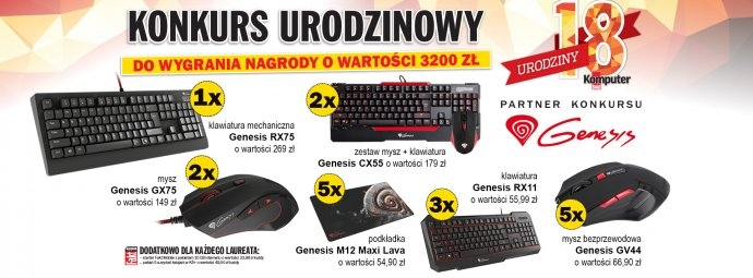 18. Urodziny Komputer Świata z Genesis