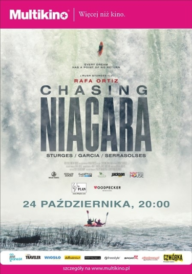 Konkurs 'Chasing Niagara' w Multikinie  Gdańsk, Kraków, Warszawa Ursynów