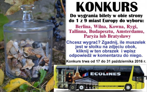 Konkurs turystyczny z ECOLINES