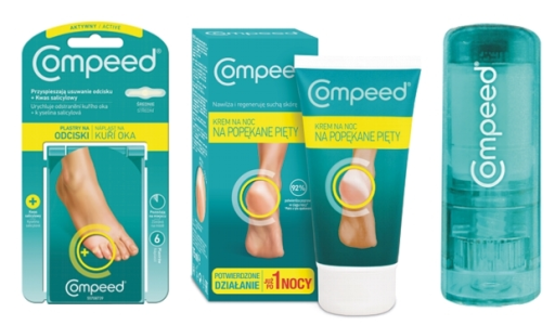 Wygraj zestaw produktów do pielęgnacji stóp Compeed