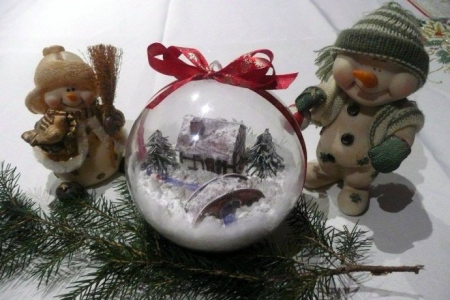 Wygraj ręcznie robioną bombkę