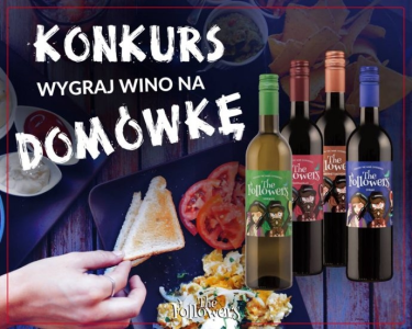 Konkurs "Zgarnij darmowe wino na domówkę" 18+