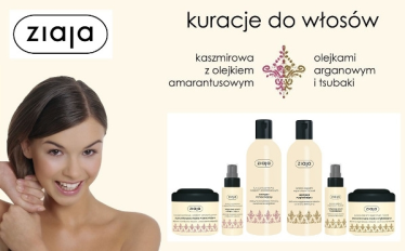 Konkurs "Zostań włosomaniakiem i przetestuj nowe kuracje do włosów firmy Ziaja" do godz. 12:00