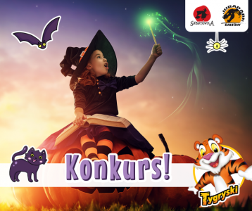 konkurs "Pokaż nam Halloweenowe przebranie swojego Tygryska i wygraj wejściówkę dla całej rodziny do Wioski Świętego Mikołaja!"