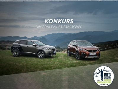 Konkurs "Zdobądź pakiet startowy od Peugeot"