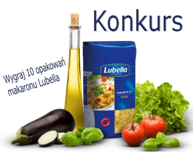 Wygraj 10 opakowań makaronu Lubella