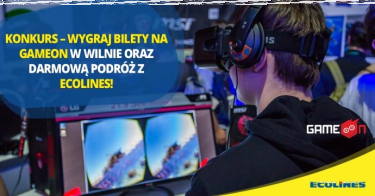 Wygraj bilety na GameOn w Wilnie!