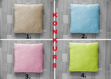 Konkurs "Polub fanpage - wygraj poduszki Minky"