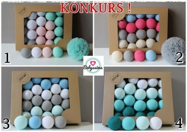 Wygraj lampkę Cotton Balls od Babyssima