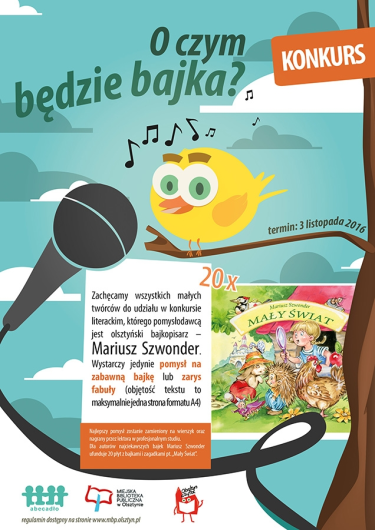 Konkurs literacki "O czym będzie bajka?" Olsztyn