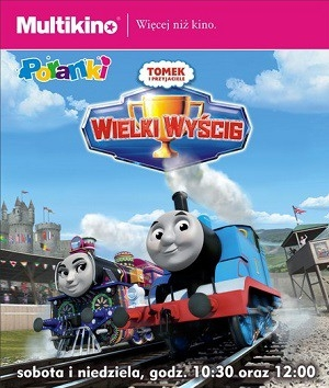 Wygraj wejściówki do Multikina - film "Tomek i Przyjaciele: Wielki wyścig"
