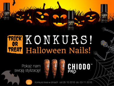 Konkurs "Pokaż nam swoją stylizację - halloween nails"