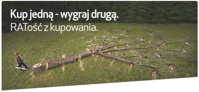 Konkurs "Kup jedną – wygraj drugą. RATość z kupowania"