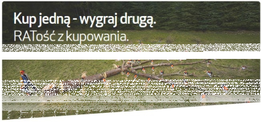 Konkurs "Kup jedną – wygraj drugą. RATość z kupowania"