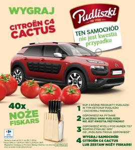 Konkurs "Ten samochód nie jest kwestią przypadku" Carrefour