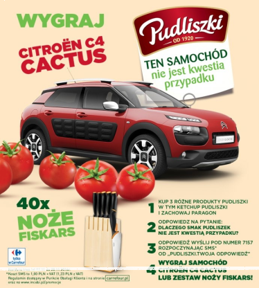 Konkurs "Ten samochód nie jest kwestią przypadku" Carrefour