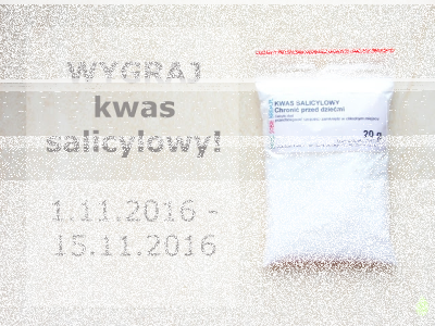 Konkurs "Wygraj Kwas Salicylowy"