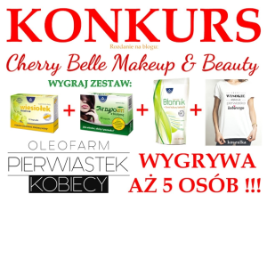 Konkurs "Wygraj zestaw Oleofarm wiesiołek+skrzypolen+błonnik+koszulka"