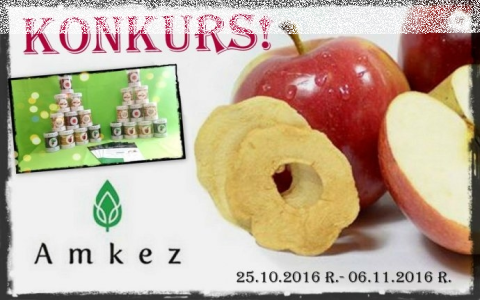 Wygraj mix suszonych warzyw i owoców od Amkez