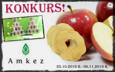 Wygraj mix suszonych warzyw i owoców od Amkez