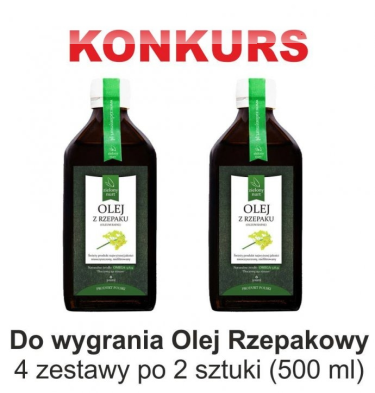 Wygraj olej rzepakowy!