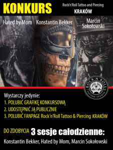 Wygraj sesję całodzienną u Bekker Konstantin, Hated by mom i Marcin Sokołowski, Kraków