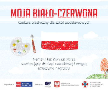 Konkurs "Moja biało-czerwona" oczami uczniów! Olsztyn