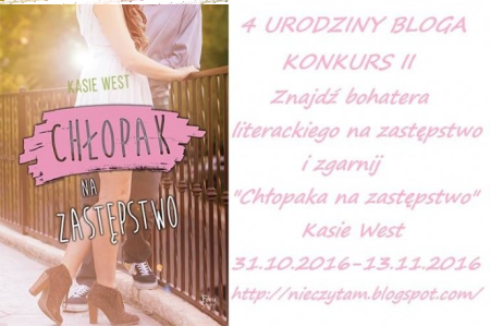 Konkurs z okazji 4 urodzin bloga Klucz do wyobraźni