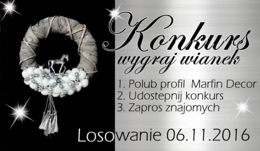 Wygraj świąteczny wieniec od Marfin Decor