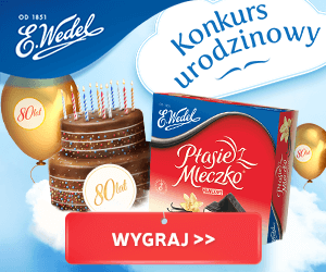 Konkurs "80. urodziny pianek Ptasie Mleczko®"