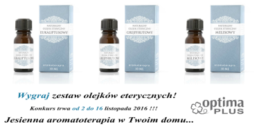 Konkurs "Jesienna aromaterapia w Twoim domu"