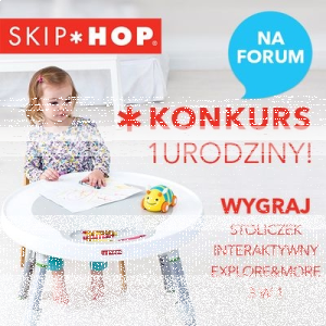 Wygraj stolik interaktywny 3w1 Explore & More SKIP HOP!