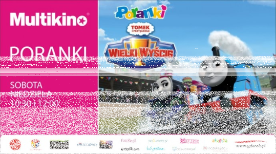 Wygraj zaproszenie na rodzinny poranek w Multikinie, Gdańsk, do godz. 12:00