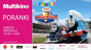 Wygraj zaproszenie na rodzinny poranek w Multikinie, Gdańsk, do godz. 12:00