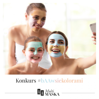 Konkurs "AA Multimaski - bAAw się z nami kolorami"