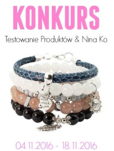 Konkurs "Testowanie produktów & Nina Ko"
