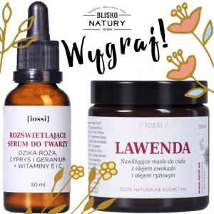 Wygraj masło - lawenda i serum z dzikiej róży
