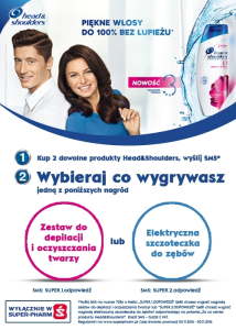 Konkurs "Z Head&Shoulders wygrywasz piękne włosy bez łupieżu w Superpharm"