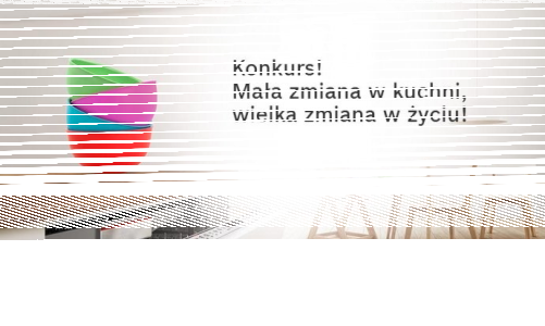 Konkurs "Mała zmiana w kuchni, wielka zmiana w życiu"