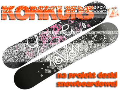 Konkurs na projekt deski snowboardowej