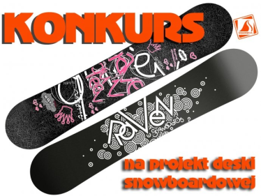 Konkurs na projekt deski snowboardowej